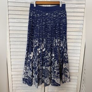 Anthropologie Haven Pleated Knit Midi Skirt Women’s Size M